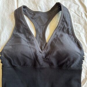 Black and Gray VS Sports Bra